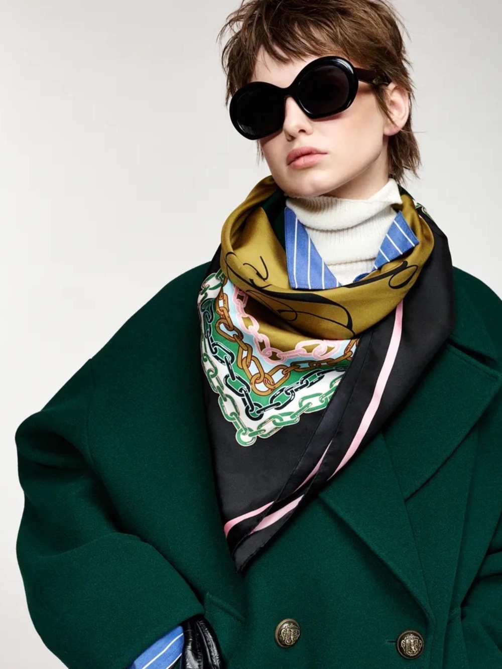 Essentiel Antwerp Silk Scarf